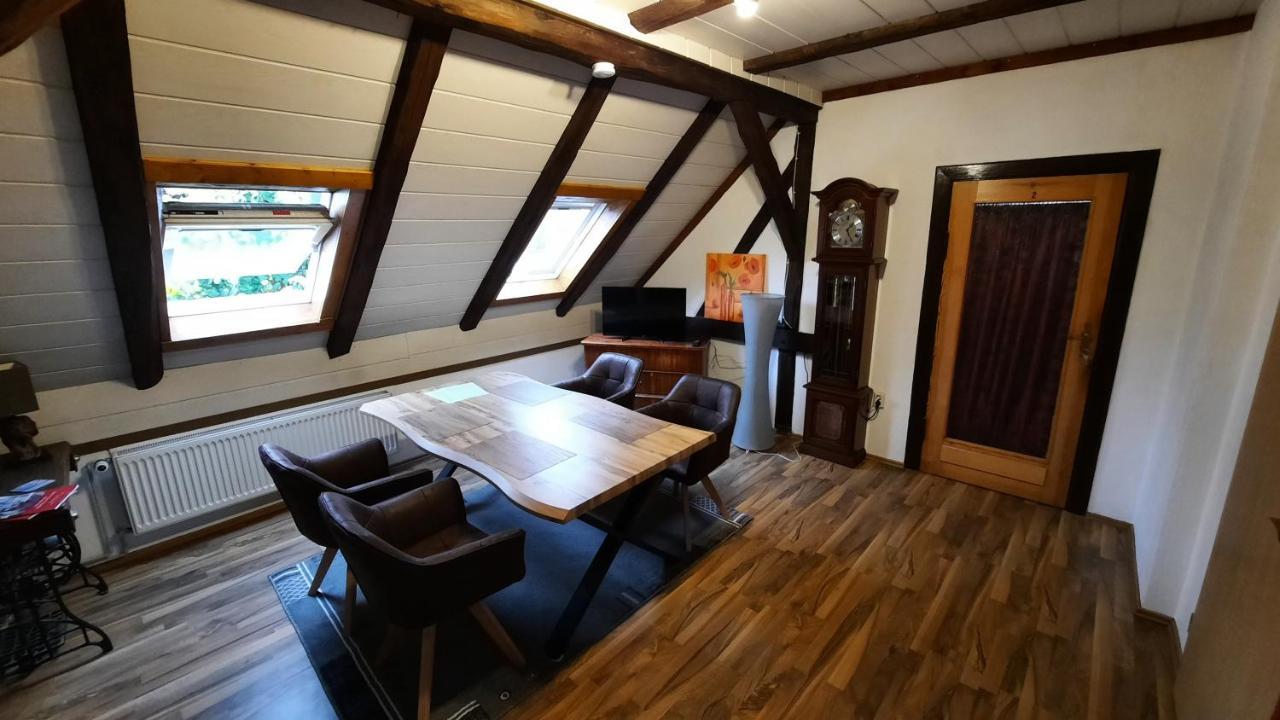 Apartmán Zum Holzwurm Muhlanger Exteriér fotografie